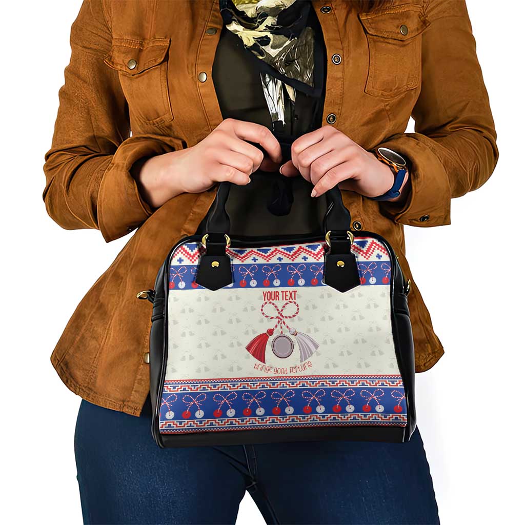 Personalized Moldova Christmas Shoulder Handbag Martisor Moldova Traditional LT19