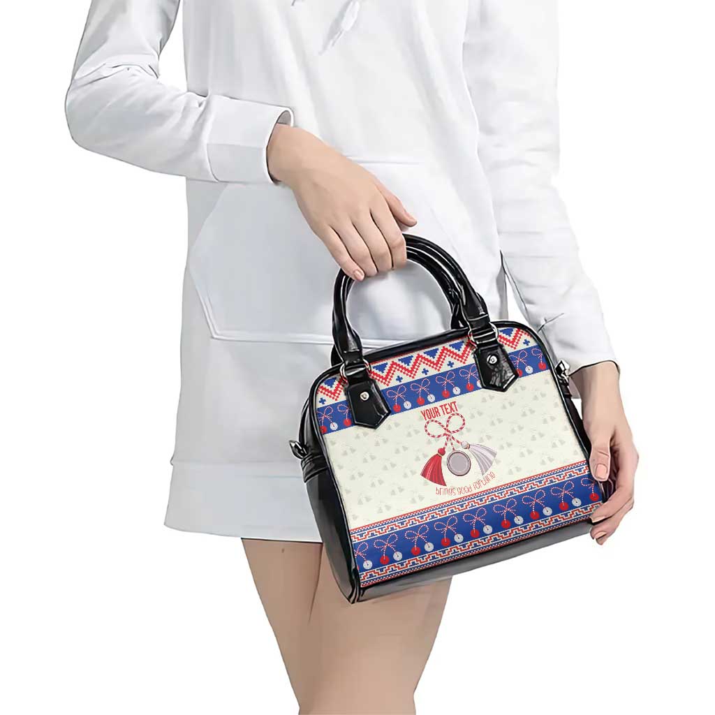 Personalized Moldova Christmas Shoulder Handbag Martisor Moldova Traditional LT19
