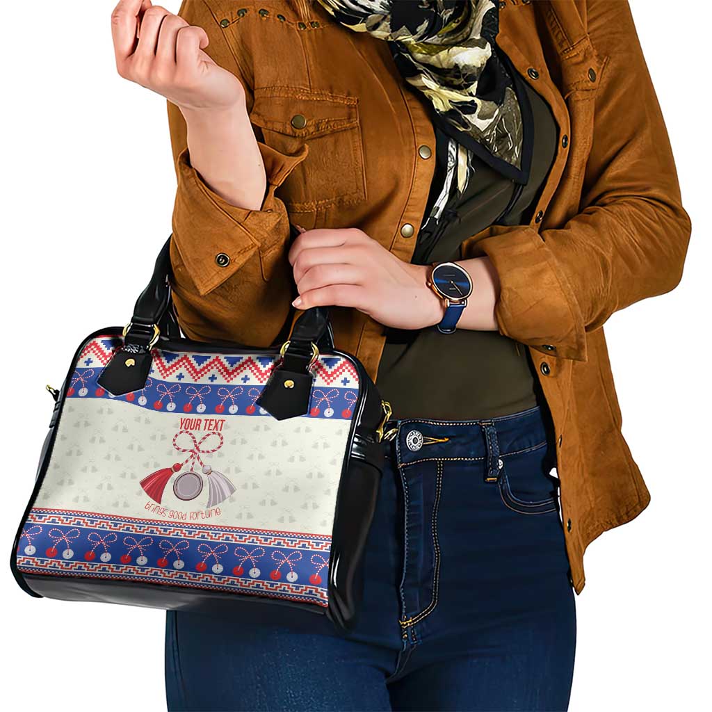 Personalized Moldova Christmas Shoulder Handbag Martisor Moldova Traditional LT19