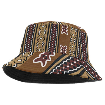 Mali Bologan Mud Cloth Pattern Bucket Hat LT15