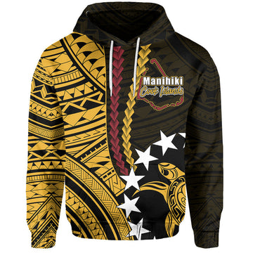 Cook Islands Manihiki Polynesian Hoodie LT6
