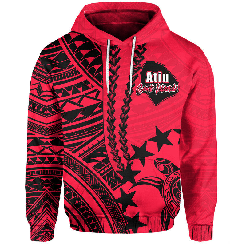Cook Islands Atiu Polynesian Hoodie LT6