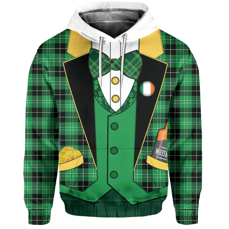 St Patricks Day Hoodie Irish Suit Style LT6