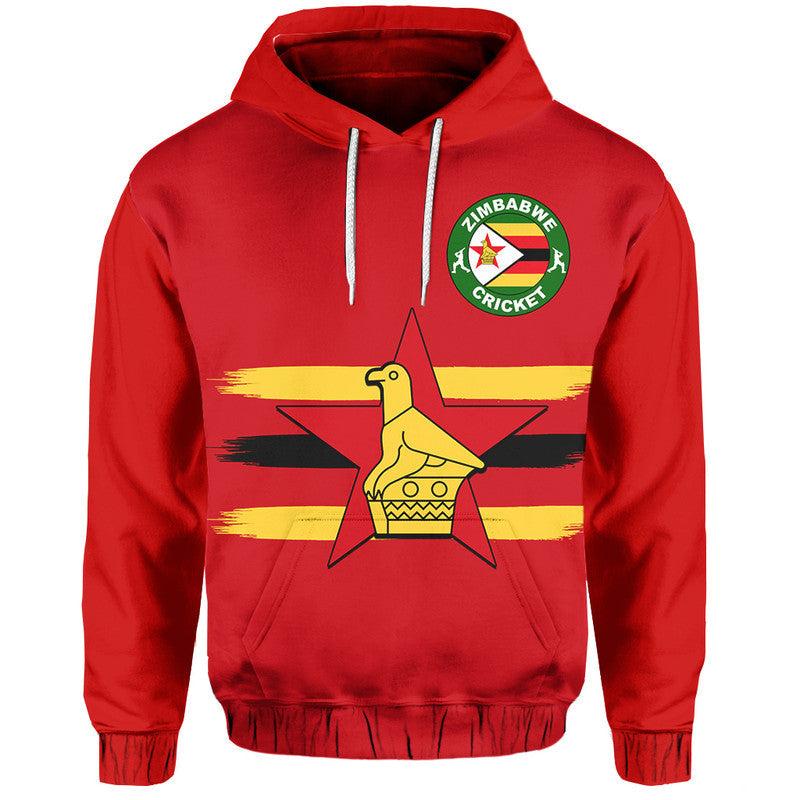 Custom Zimbabwe Cricket Jersey Hoodie LT6