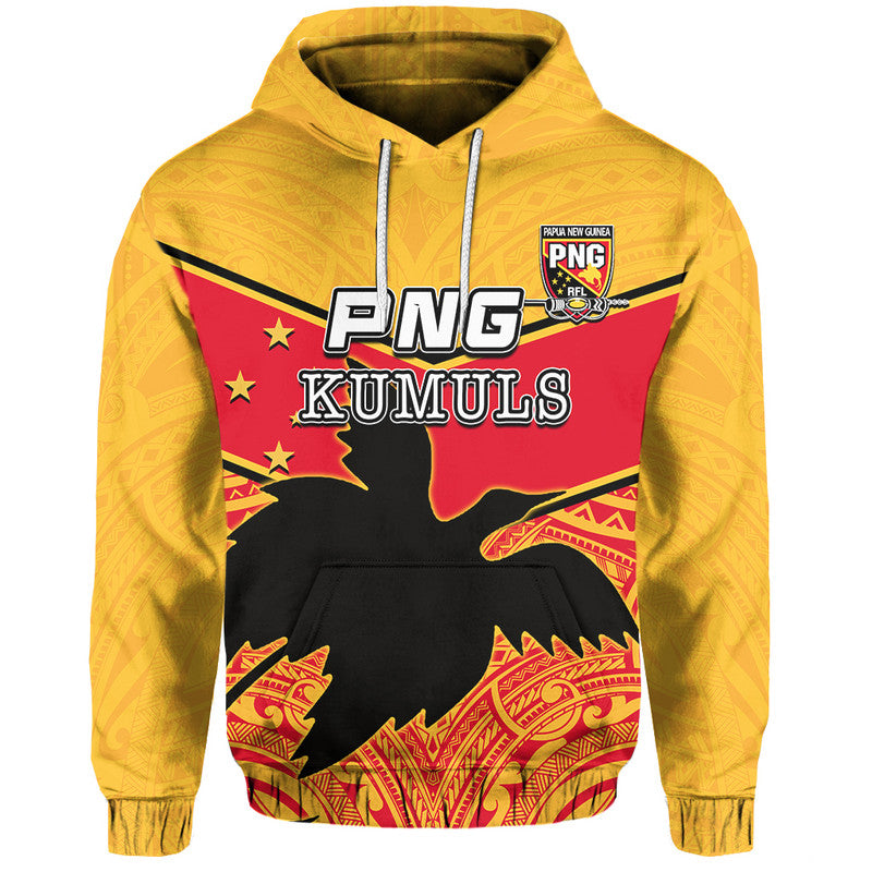 Custom Personalised And Number PNG The Kumuls Hoodie LT6