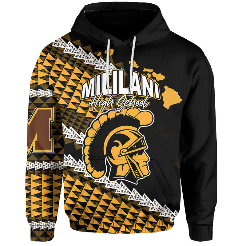 Custom Mililani High School Hawaii Hoodie LT6