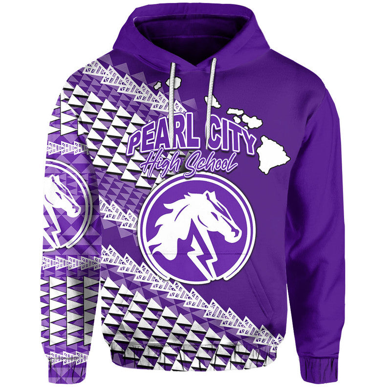 Custom Pearl City High School Hawaii Hoodie LT6