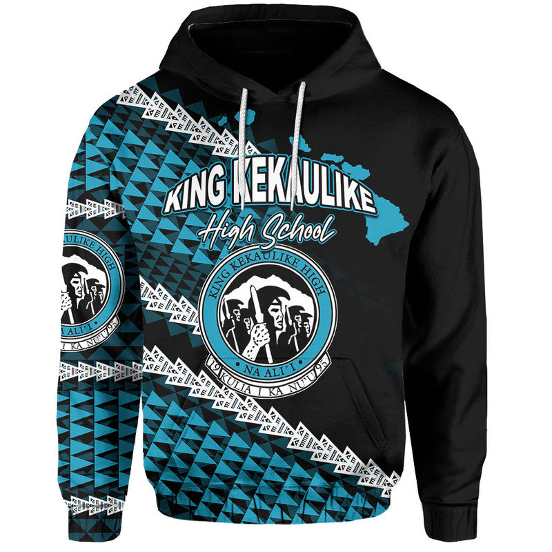 Custom King Kekaulike High School Hawaii Hoodie LT6