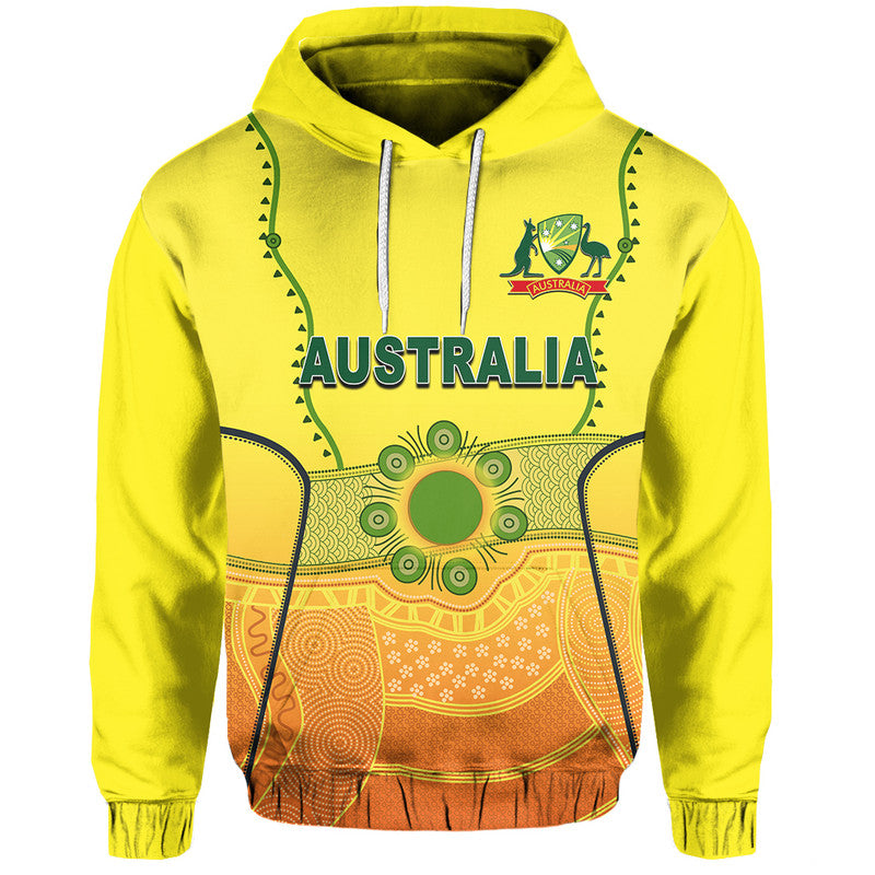 Custom Australia Cricket Jersey 2022 Hoodie LT6