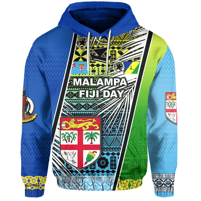 Custom Personalised Vanuatu Malampa Fiji Day Hoodie 2022 LT6