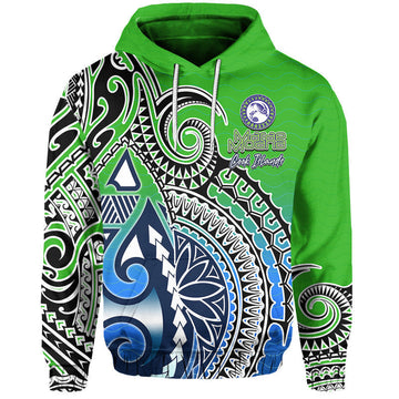 Custom Personalised Marae Moana Cook Islands Marine Park Hoodie LT6