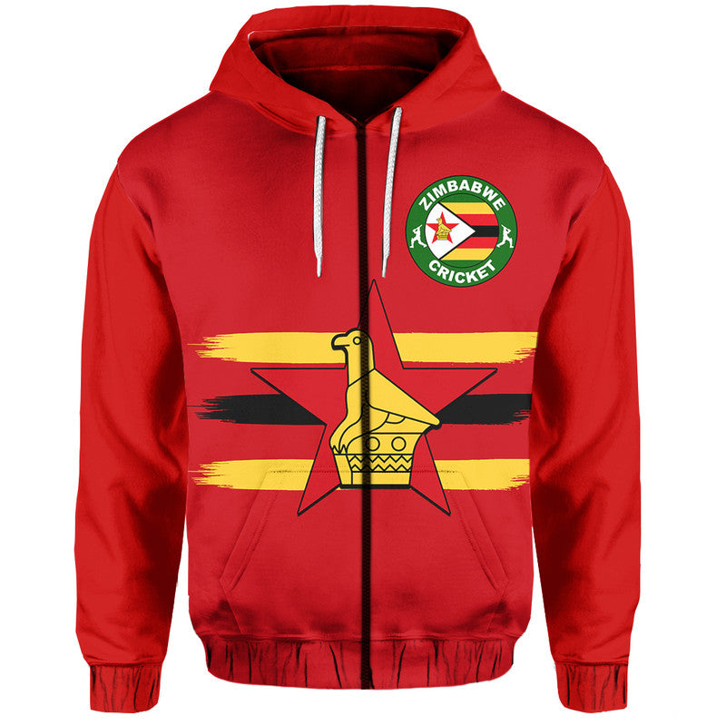 Custom Zimbabwe Cricket Jersey Hoodie LT6