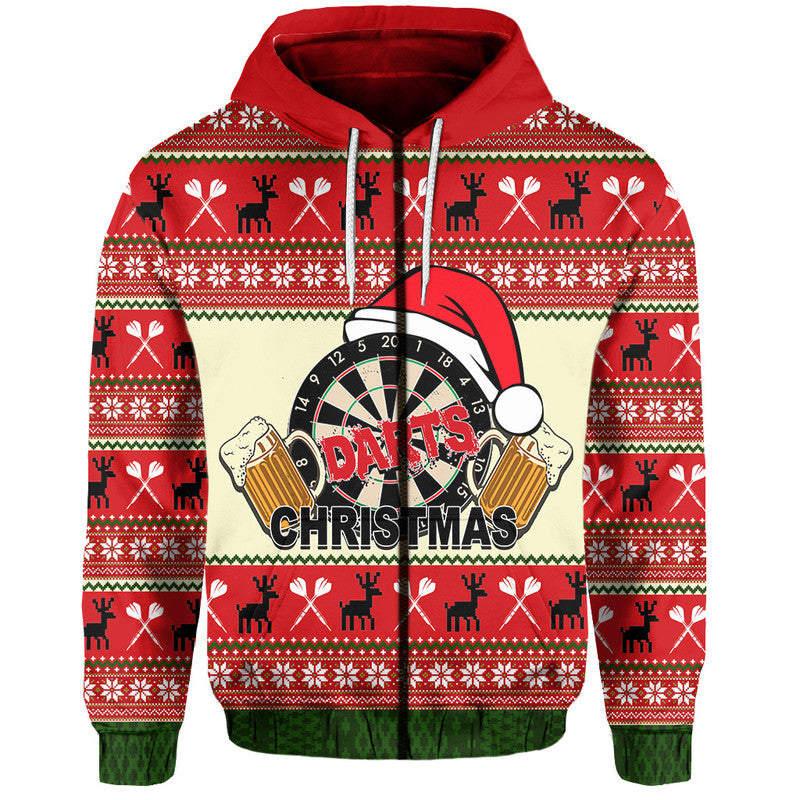 Darts And Beer For Christmas Hoodie No.1 LT6