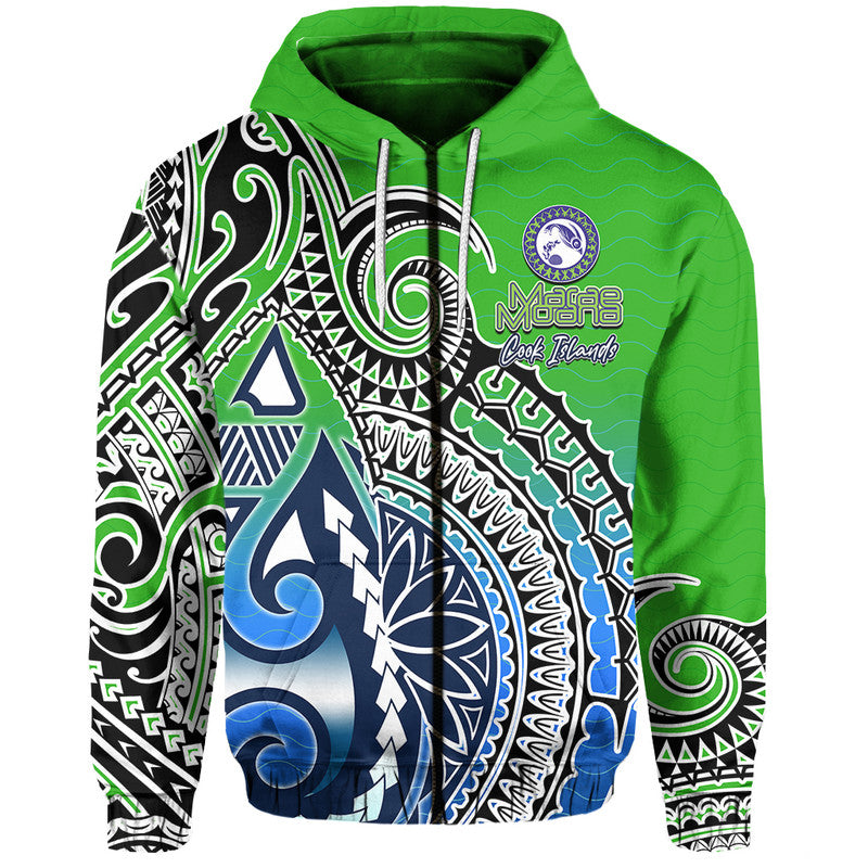 Custom Personalised Marae Moana Cook Islands Marine Park Hoodie LT6
