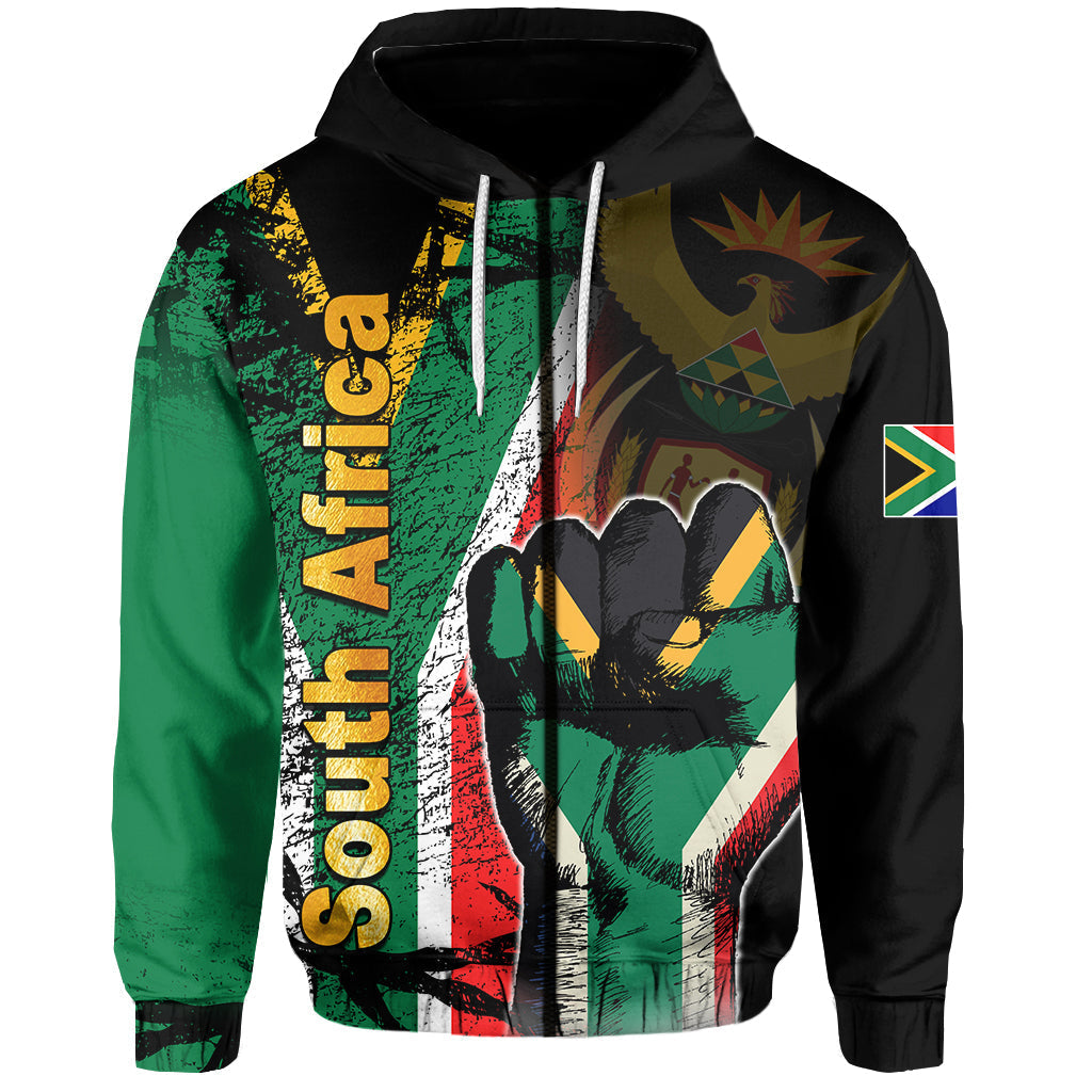 South Africa Freedom Day Hoodie Flag Grunge Style LT6