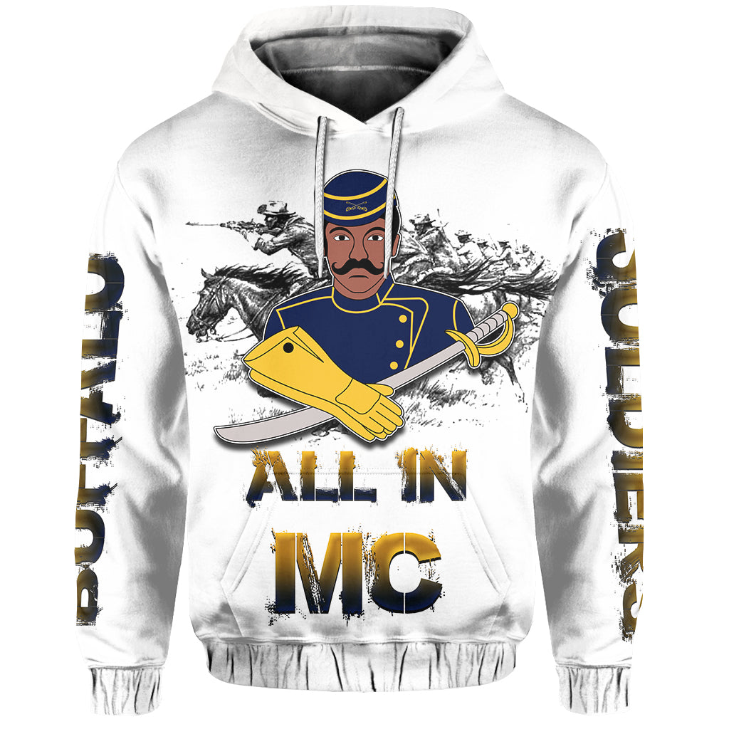 Custom Buffalo Soldiers Hoodie History LT6