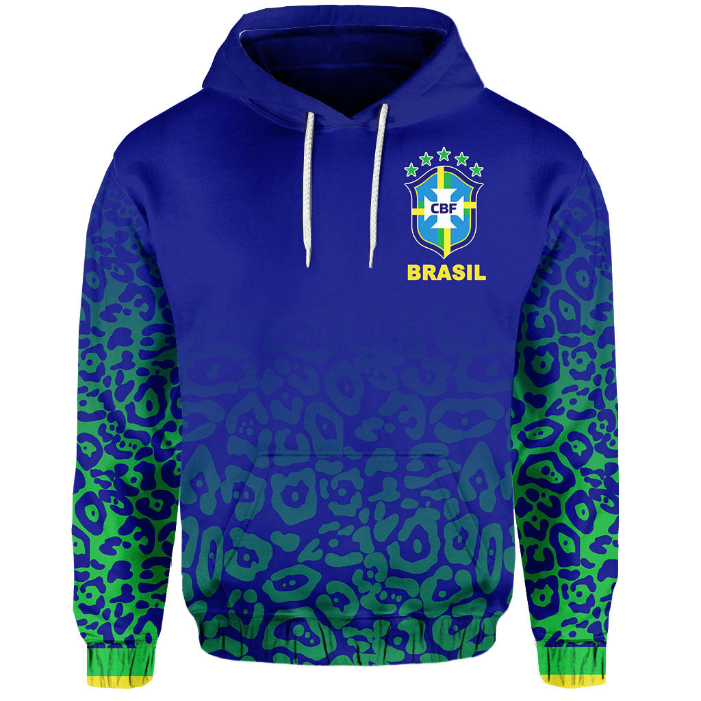 Custom Brazil Hoodie Football 2022 LT6