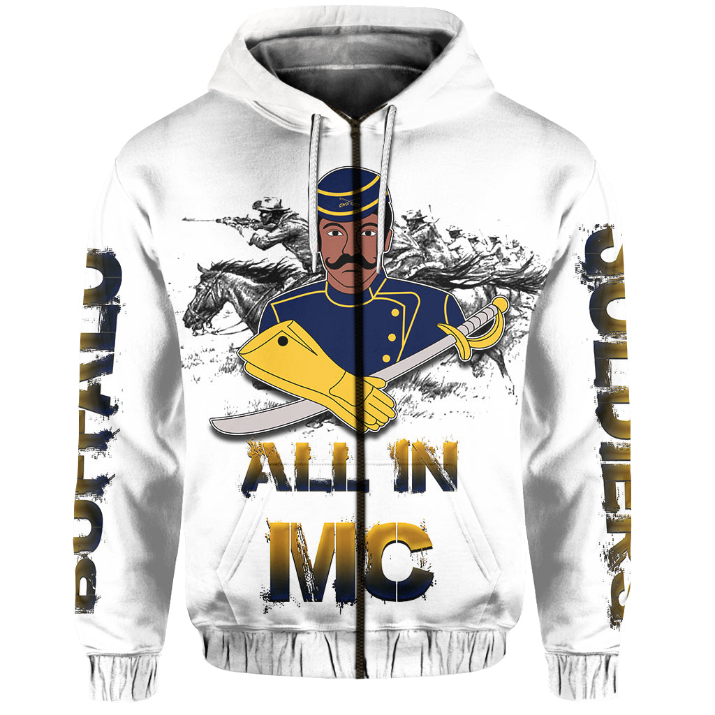 Custom Buffalo Soldiers Hoodie History LT6