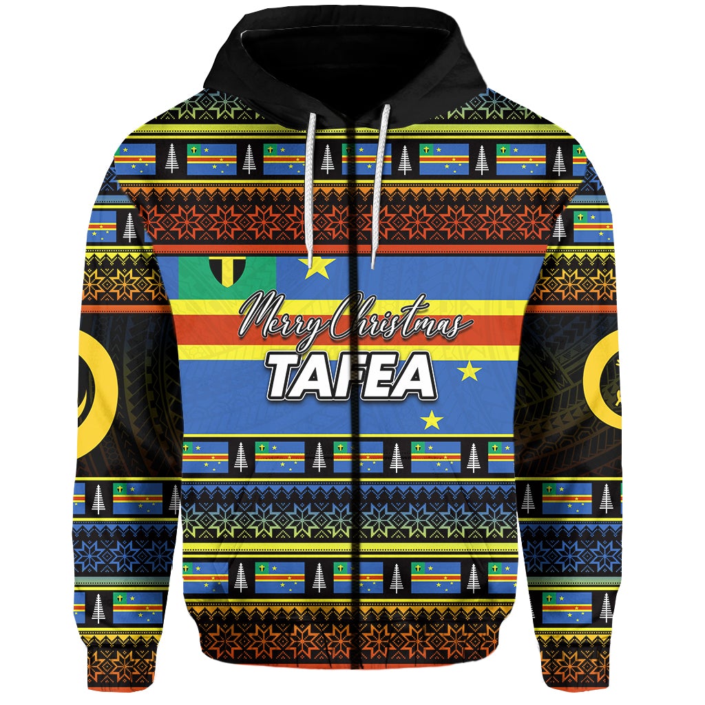 Tafea Province Zip Hoodie Of Vanuatu Christmas LT6