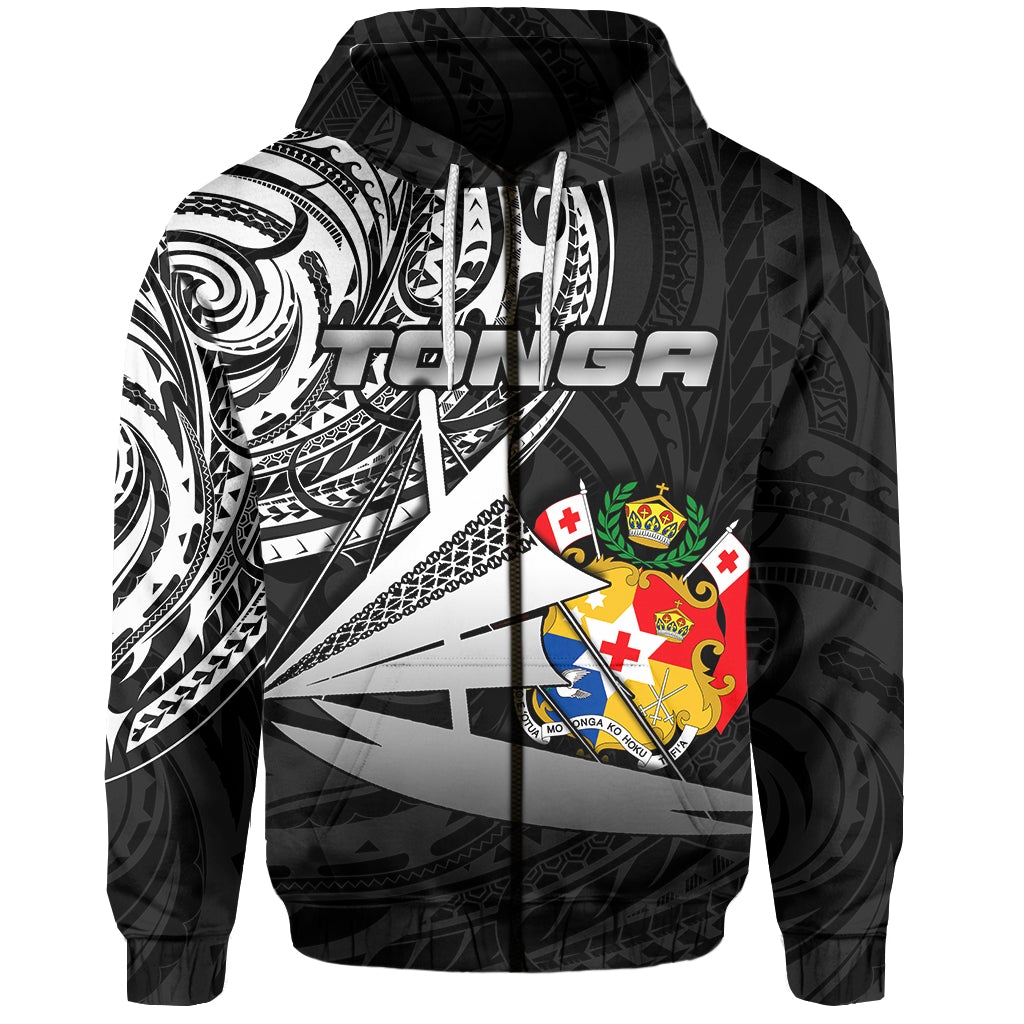 Tonga Zip Hoodie Kalia Polynesian NO.2 LT6