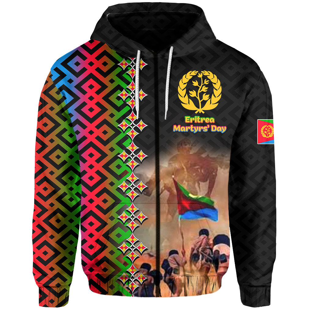 Custom Eritrea Martyrs Day Hoodie EPLF LT6
