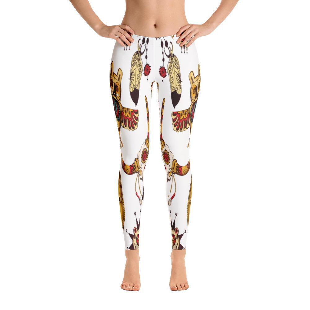 Owl Native American Leggings For Women LT10