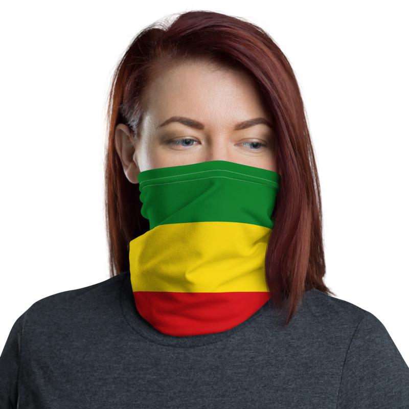 Ethiopia Bandana Flag Neck Gaiter