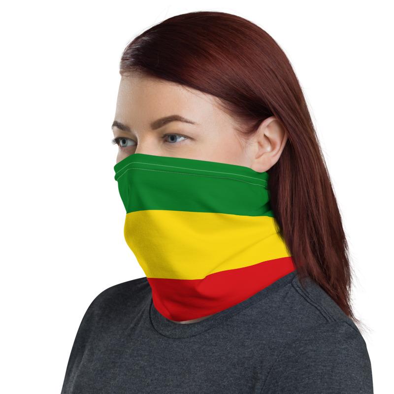 Ethiopia Bandana Flag Neck Gaiter