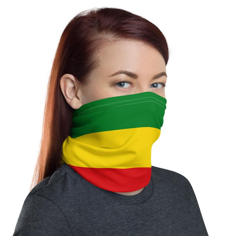 Ethiopia Bandana Flag Neck Gaiter