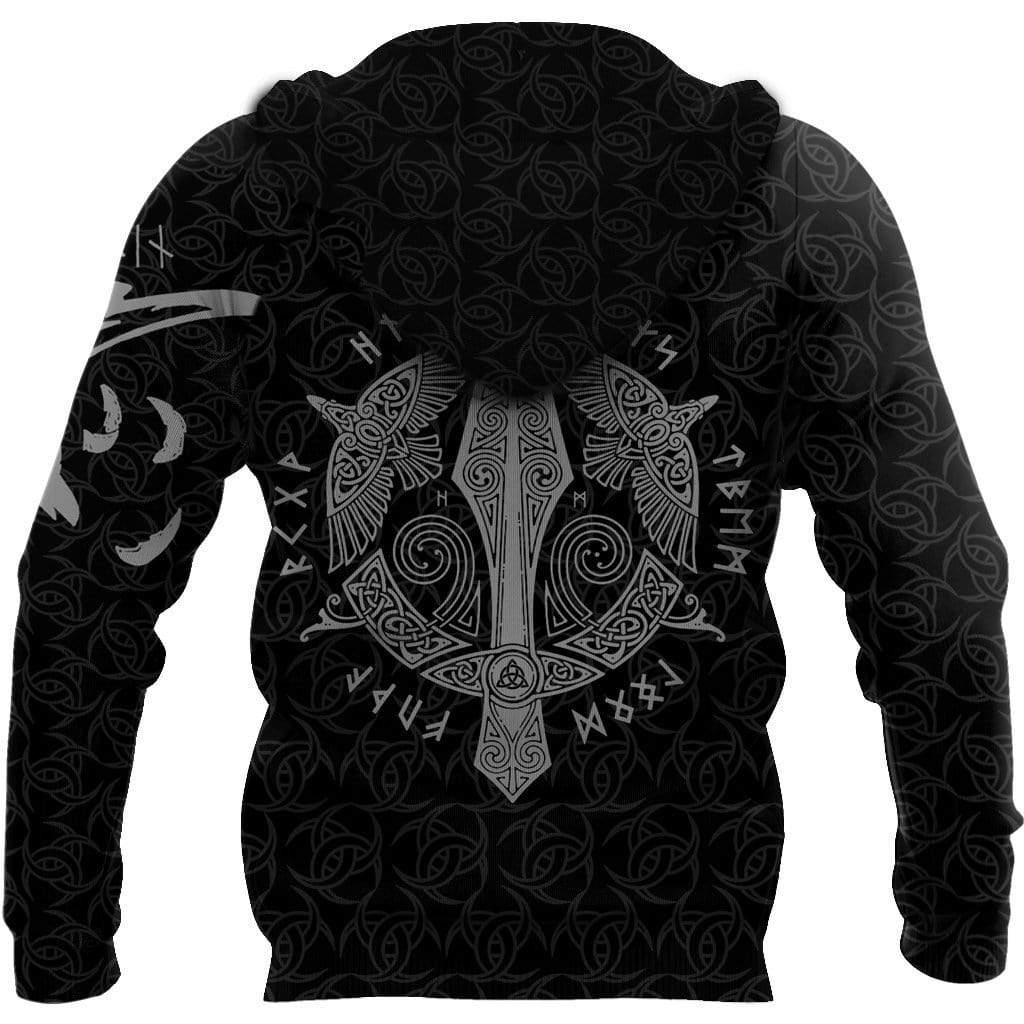 Viking Clothing Munin Rising Hoodie RLT12