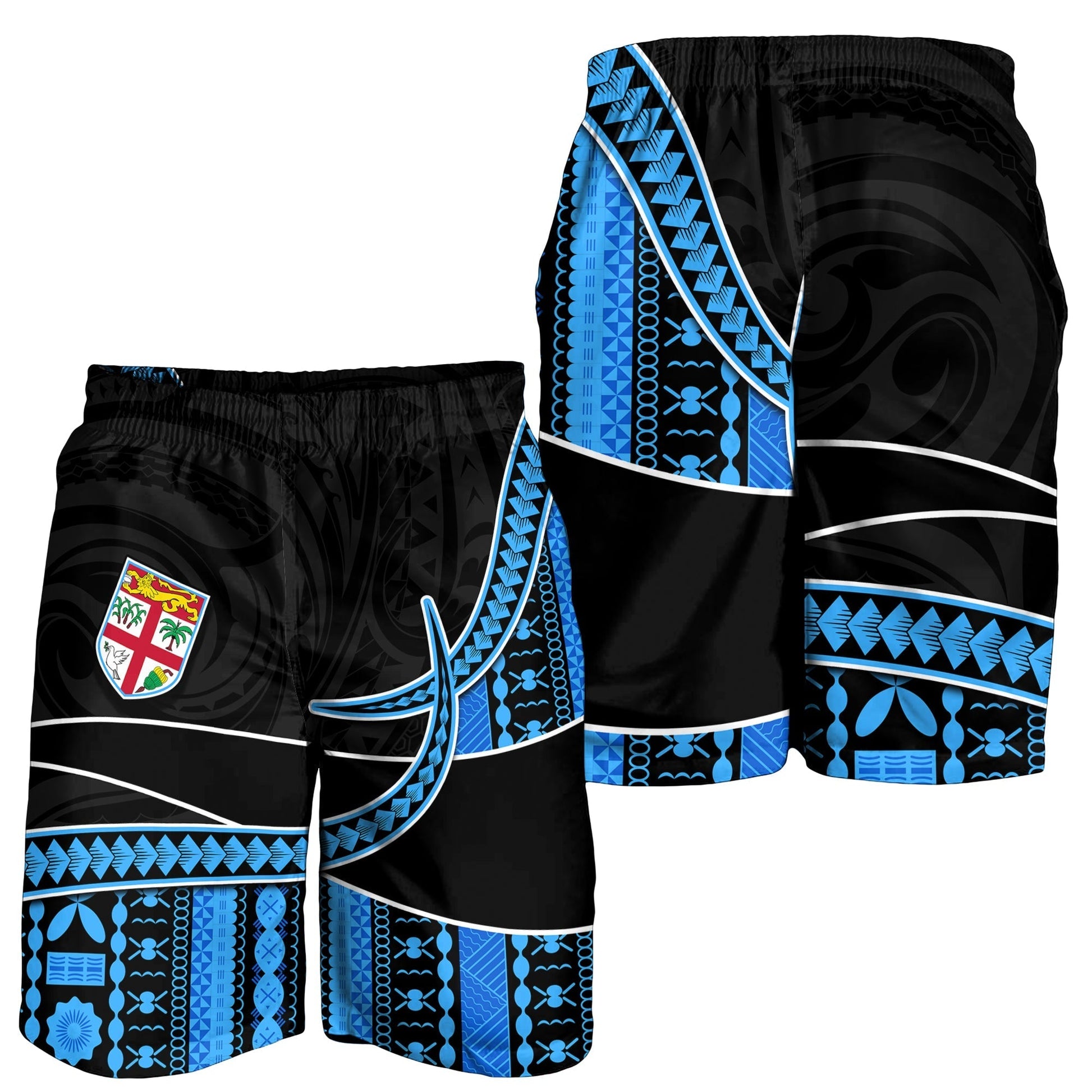 Fiji Polynesian Men Short Featured Fijian Lovers LT13