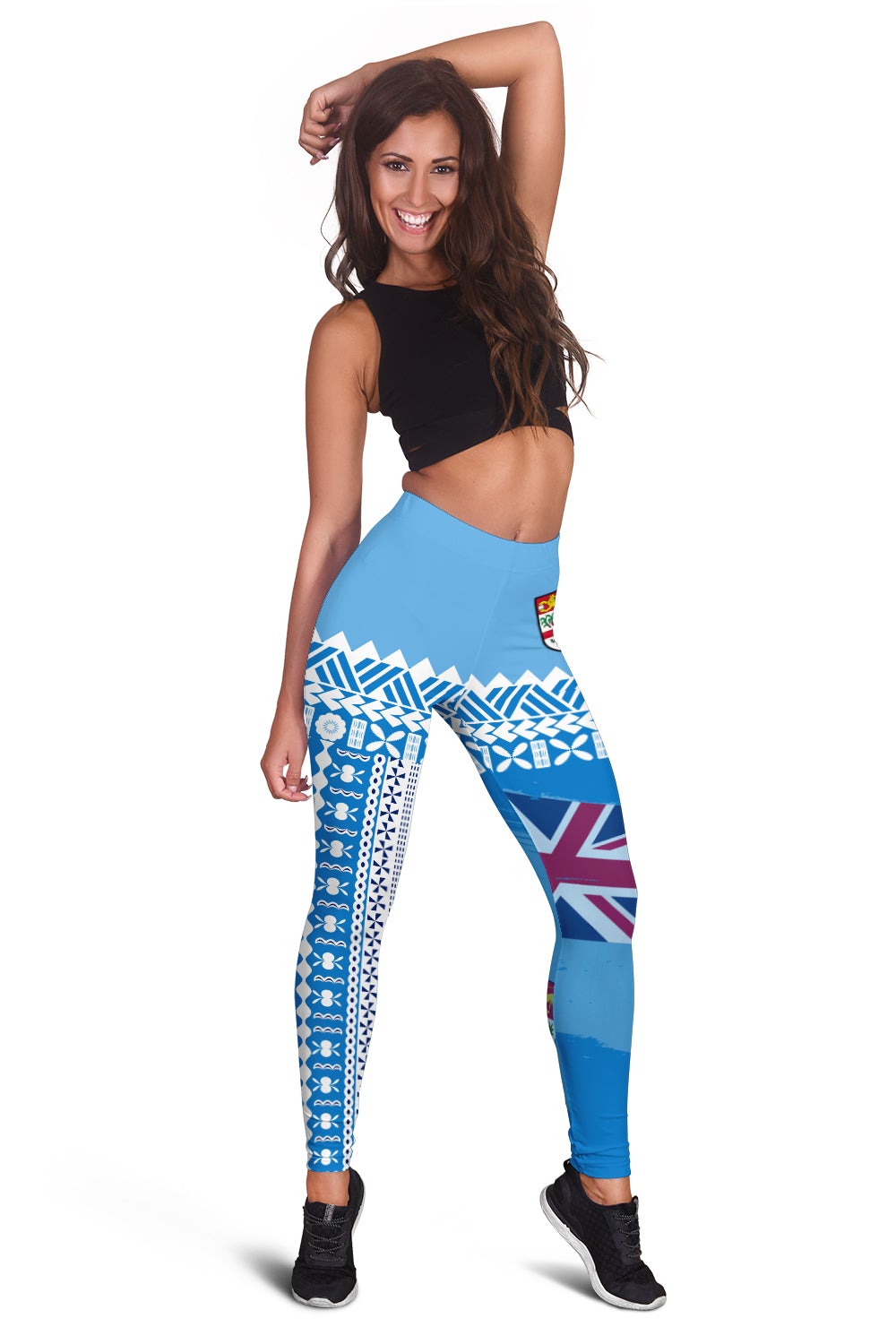 Fiji Dreamy Women Leggings Tapa Pattern LT13