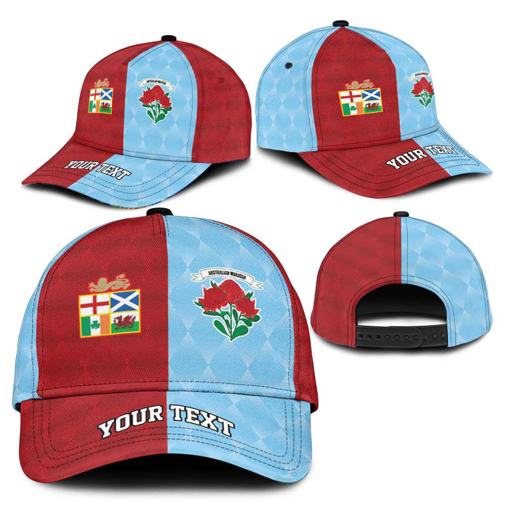 Personalised British Lions Australia Waratahs Classic Cap Sporty Style LT09