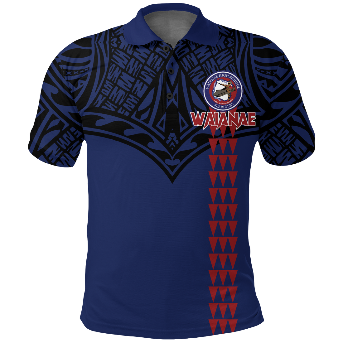 Waianae High School Pride Polo Shirt LT12