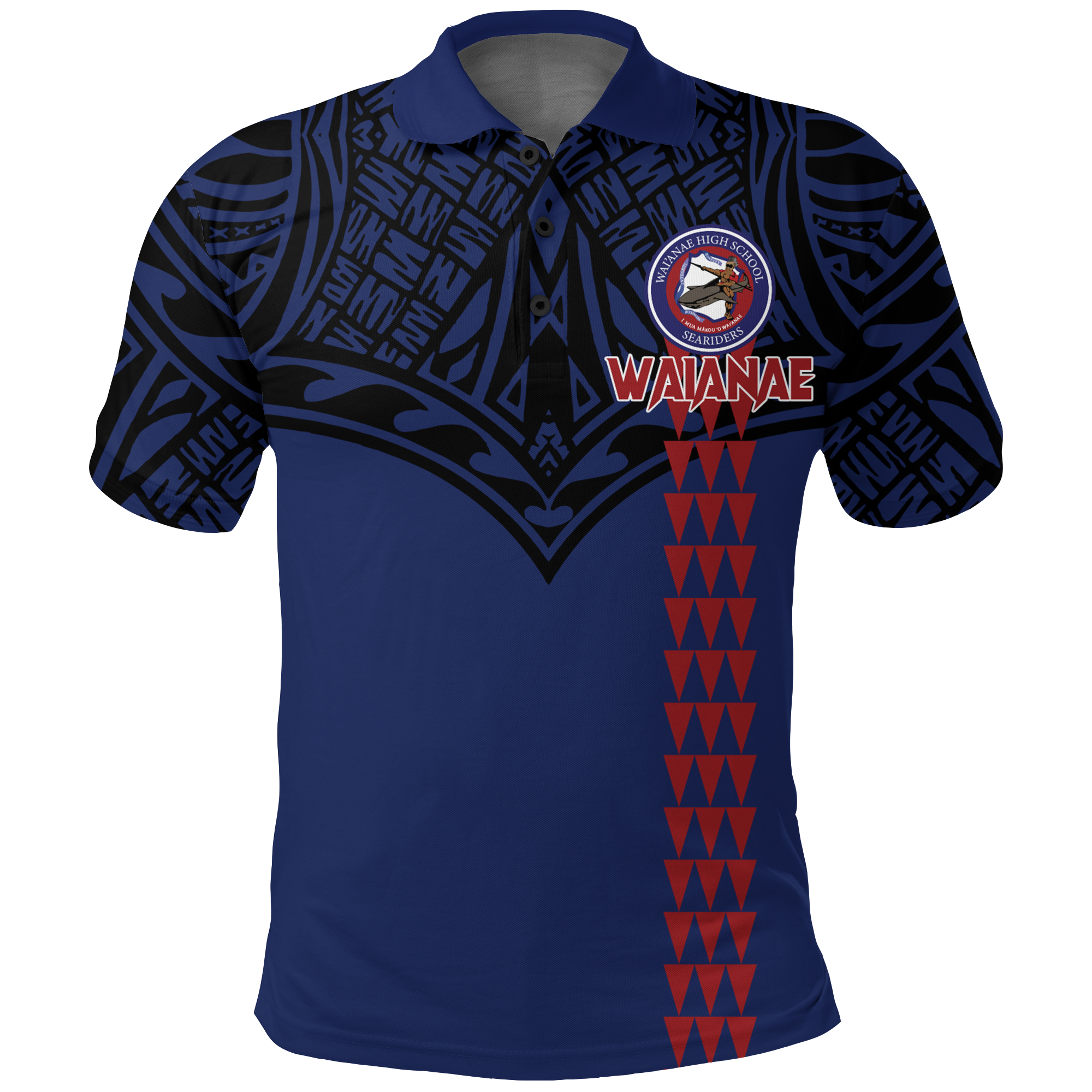 Waianae High School Pride Polo Shirt LT12