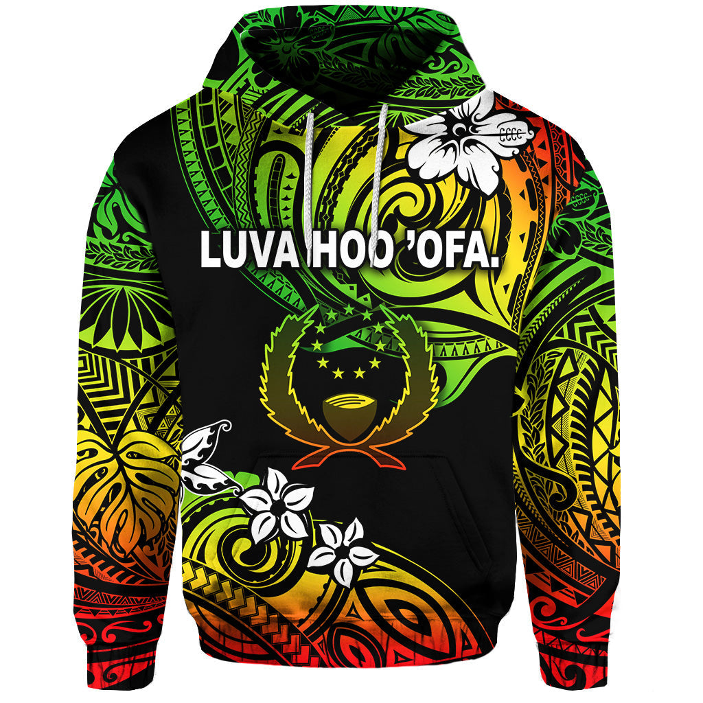 Palanite FSM Pohnpei Hoodie Unique Vibes - Reggae LT8