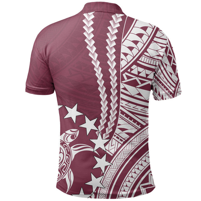 Cook Islands Mangaia Polynesian Polo Shirt LT6