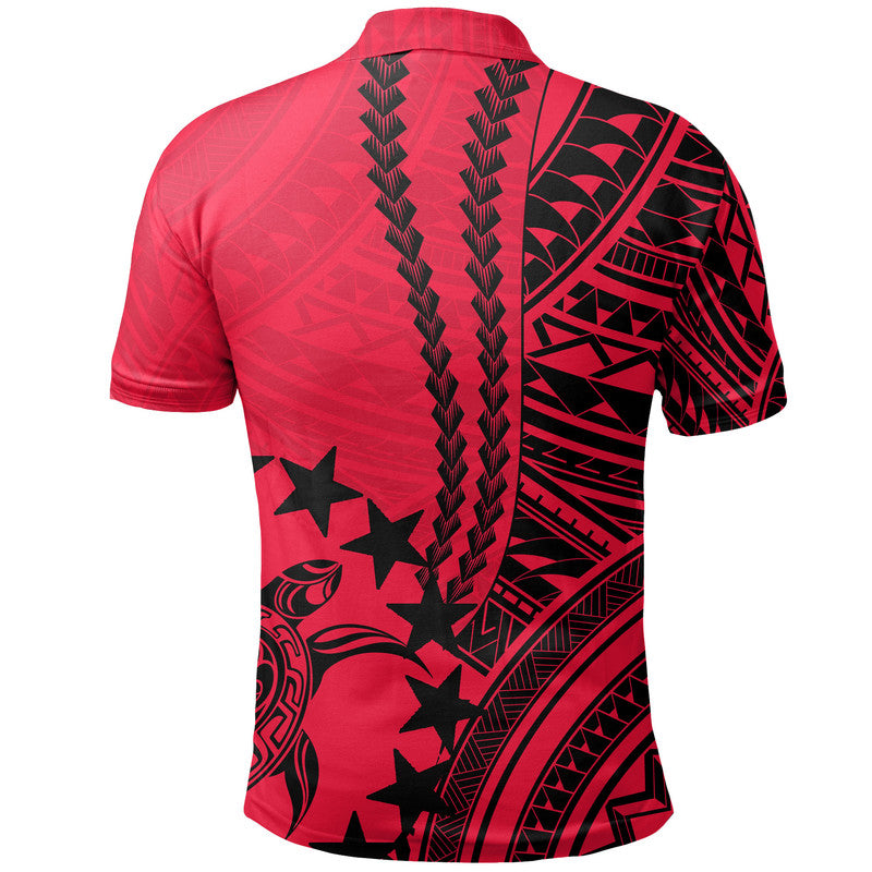 Cook Islands Atiu Polynesian Polo Shirt LT6