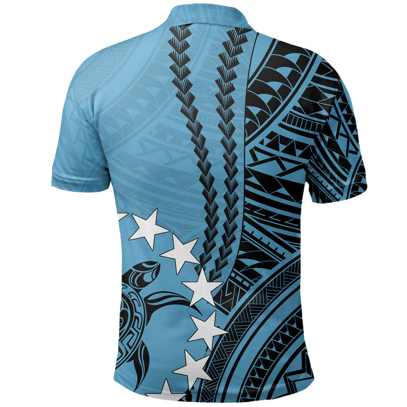 Cook Islands Mauke Polynesian Polo Shirt LT6