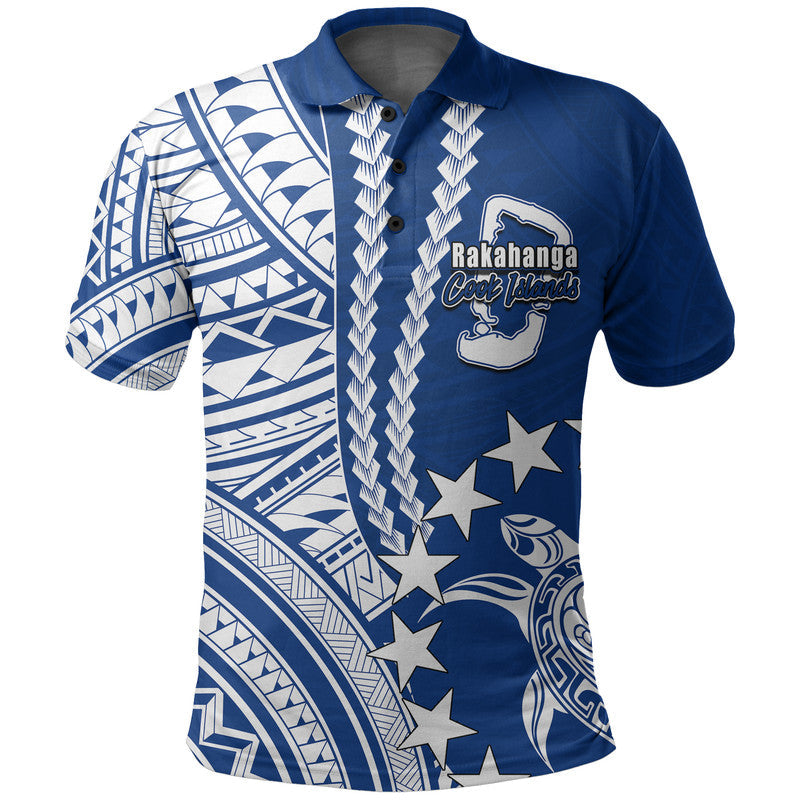Cook Islands Rakahanga Polynesian Polo Shirt LT6