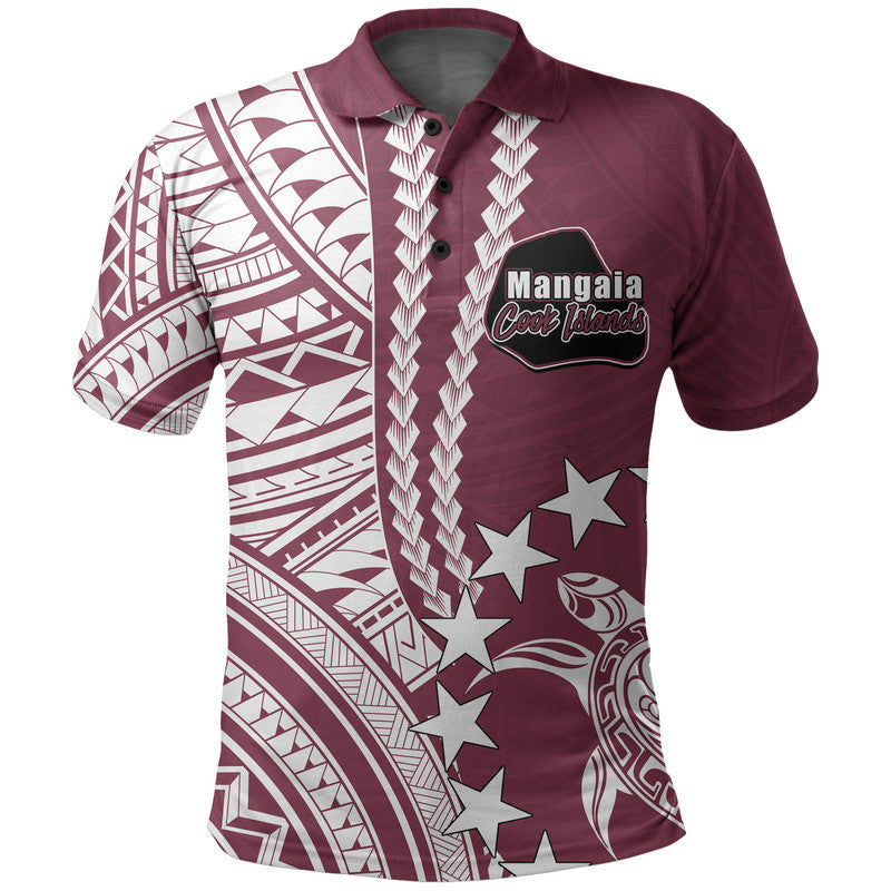Cook Islands Mangaia Polynesian Polo Shirt LT6