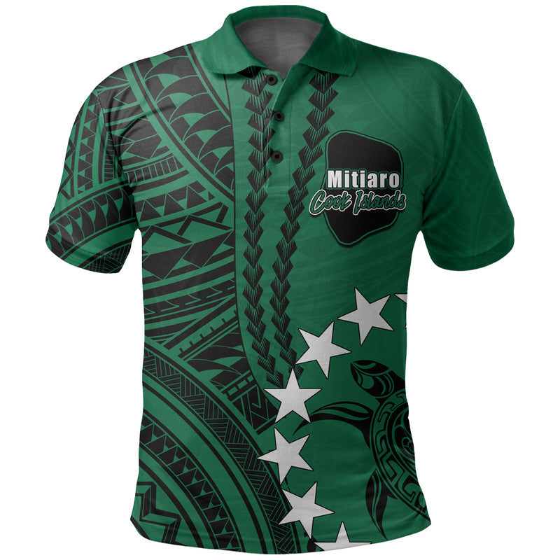 Cook Islands Mitiaro Polynesian Polo Shirt LT6
