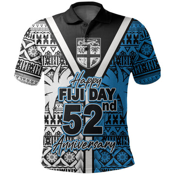 Fiji Day Polo Shirt 52nd Anniversary LT6