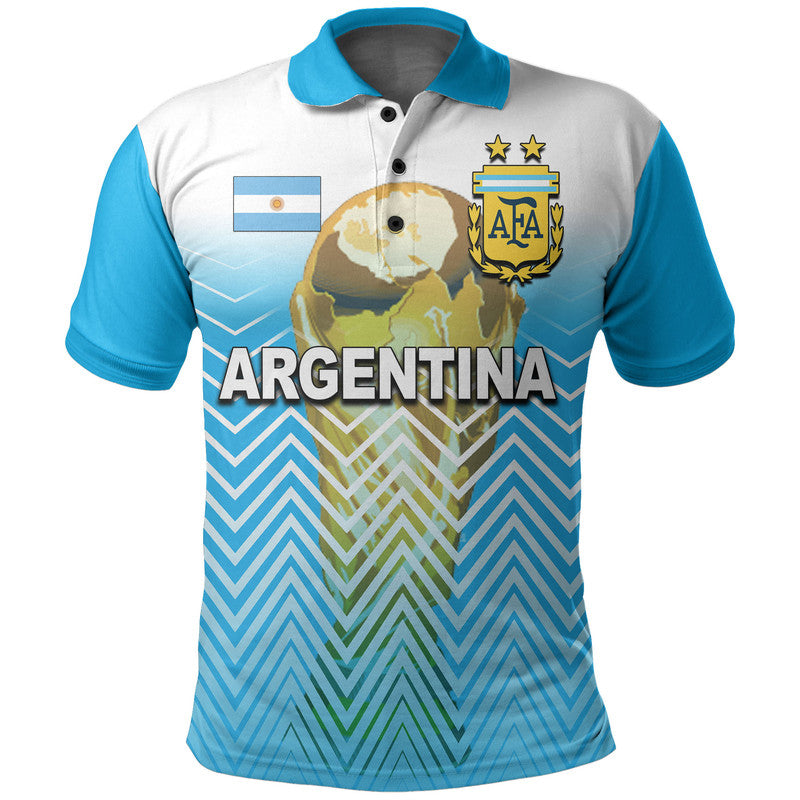 Custom Argentina Polo Shirt Football 2022 Sport Style LT6