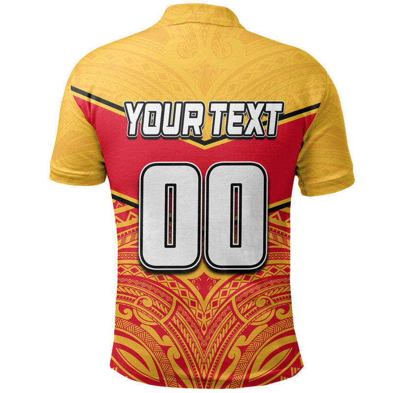 Custom And Number PNG The Kumuls Polo Shirt LT6