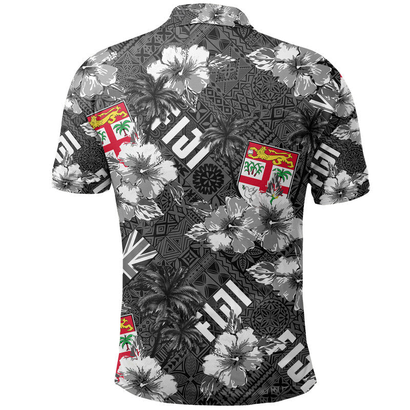 Hibiscus Fiji Polo Shirt Hawaii Style No.3 LT6
