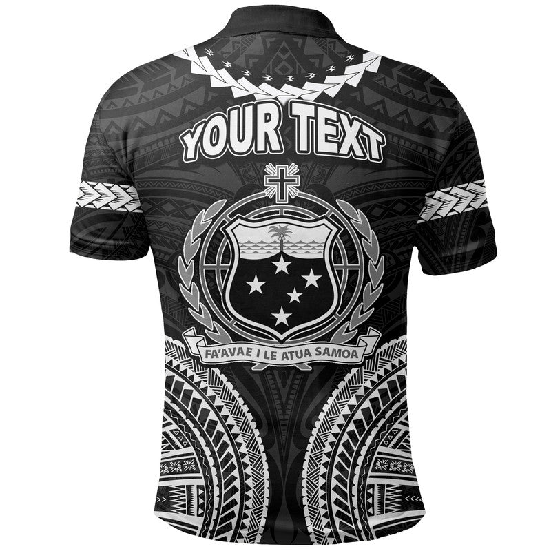 Custom Samoa Ula Nifo Tribal Polo Shirt White Style LT6