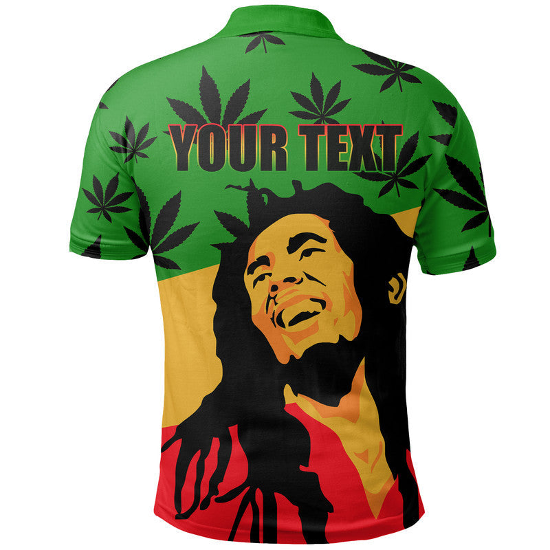 Custom Legend Bob Reggae Polo Shirt Style LT6