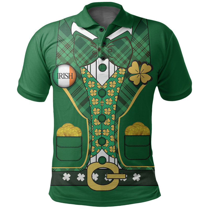 St Patricks Day Polo Shirt Suit Style LT6