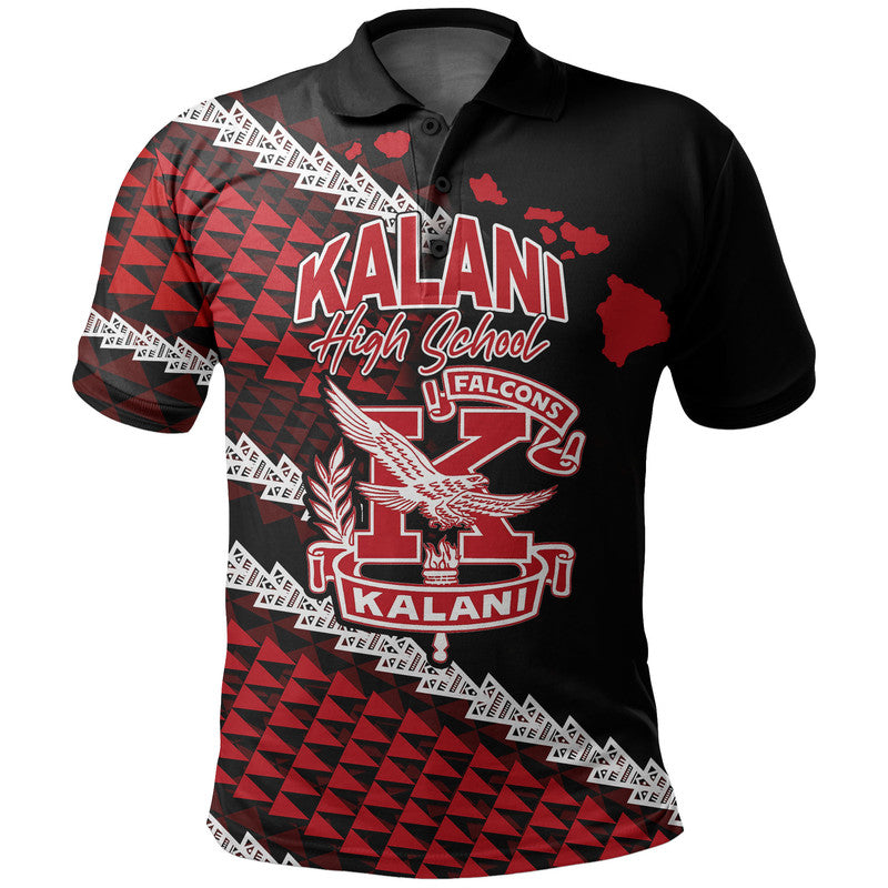 Custom Kalani High School Hawaii Polo Shirt LT6
